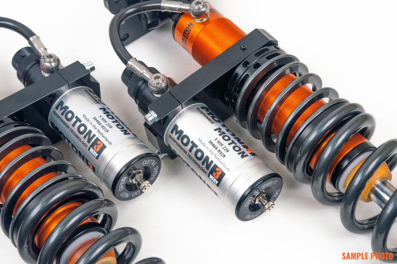 Moton 05-12 Porsche 911 997 AWD 3-Way Series Coilovers w/ Springs - QDC Front / QDC Rear