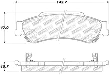 Load image into Gallery viewer, StopTech Sport Brake Pads w/Shims and Hardware - Front