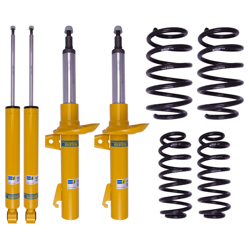 Bilstein B12 15-16 Audi A3 Quattro Premium Plus/Prestige L4 2.0L Front and Rear Suspension Kit