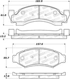 StopTech Street Brake Pads