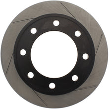 Load image into Gallery viewer, StopTech Power Slot 00-05 Ford Excursion / 01-04 F250 2WD/4WD Rear Left Slotted Rotor