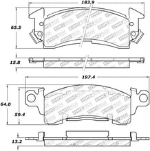 Load image into Gallery viewer, StopTech Sport Brake Pads w/Shims and Hardware - Front