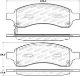 StopTech Street Select Brake Pads - Rear