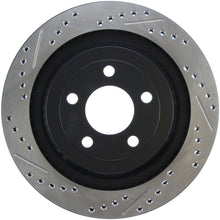 Load image into Gallery viewer, StopTech Slotted &amp; Drilled Sport Brake Rotor - 2015 Ford Mustang GT - Rear Right