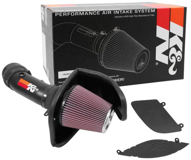 K&N 2017 Ford F250 V8-6.2L F/I Performance Air Intake Kit