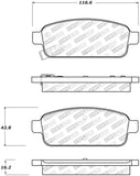 StopTech Street Select Brake Pads - Rear