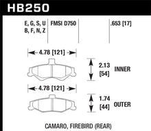 Load image into Gallery viewer, Hawk 98-02 Chevrolet Camaro SS/Z28 / 98-02 Pontiac Firebird Blue 9012 Race Rear Brake Pads