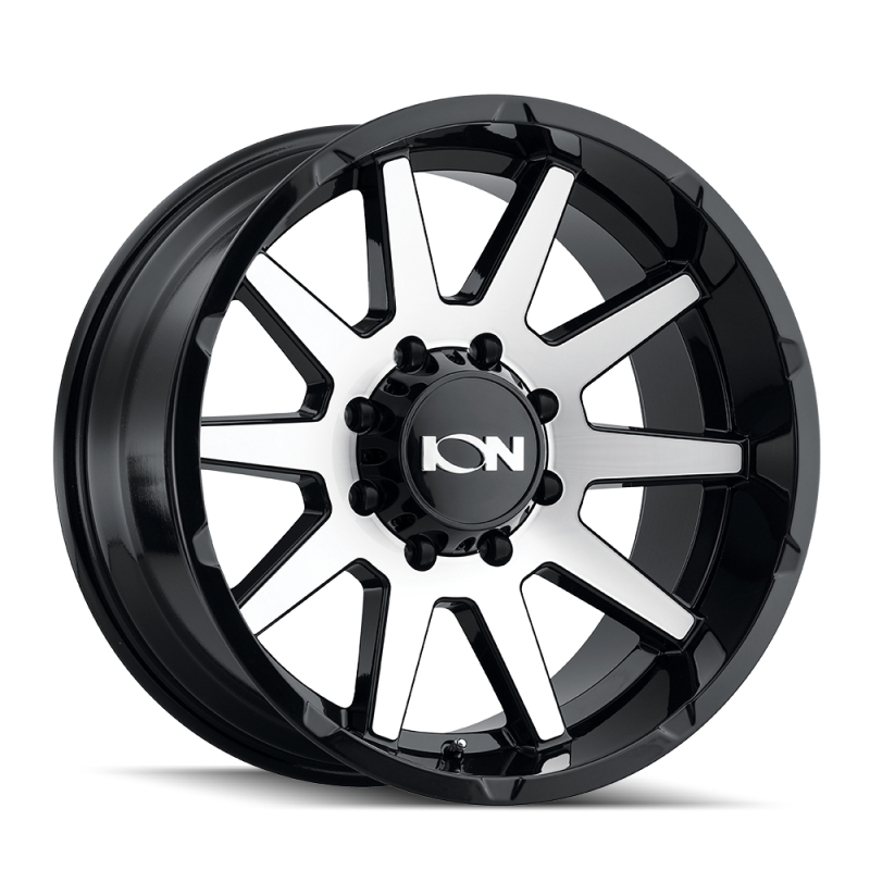 ION Type 143 17x9 / 8x170 BP / -12mm Offset / 125.2mm Hub Black/Machined Wheel