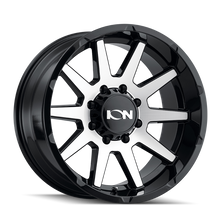 Load image into Gallery viewer, ION Type 143 17x9 / 5x127 BP / -12mm Offset / 71.5mm Hub Black/Machined Wheel