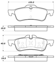 Load image into Gallery viewer, StopTech Street Touring 02-06 Mini Rear Brake Pads