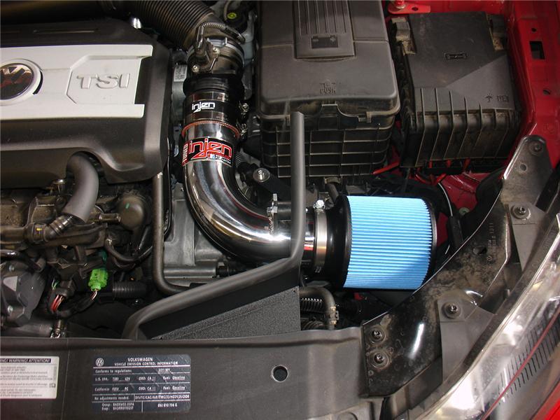 Injen 10-12 VW MK6 GTI 2.0L TSI Polished Short Ram Intake w/ Heat Shield