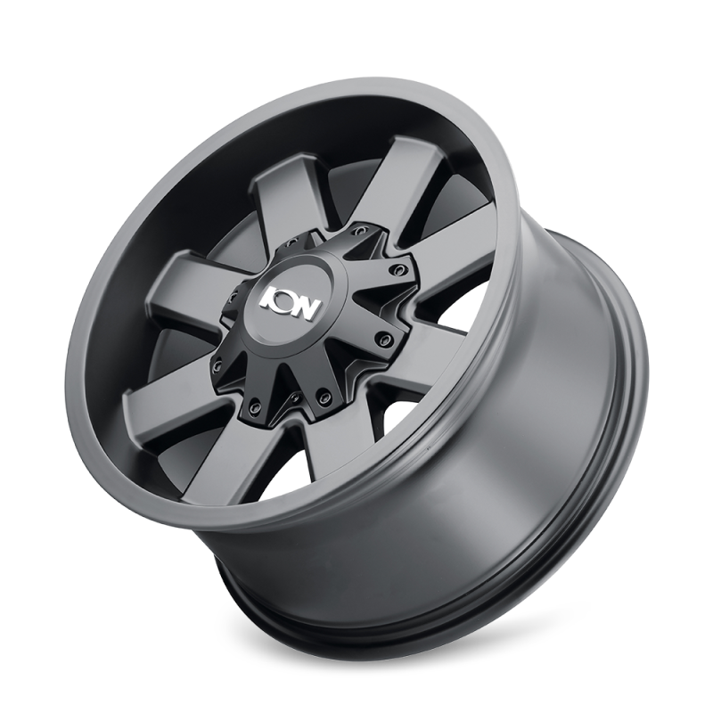 ION Type 141 20x9 / 8x180 BP / 18mm Offset / 124.1mm Hub Satin Black Wheel