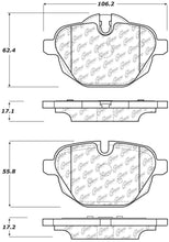 Load image into Gallery viewer, StopTech 11-17 BMW 5-Series / X3 Sport Performance Rear Brake Pads