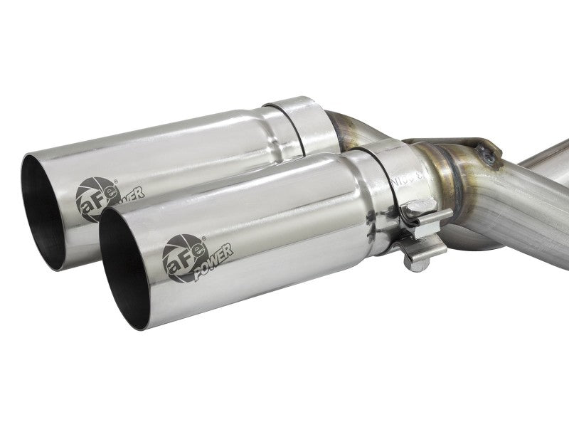 aFe Rebel Exhausts 3in SS Cat-Back 09-14 Ford F-150 4.6/5.0/5.4L w/ Polished Tips