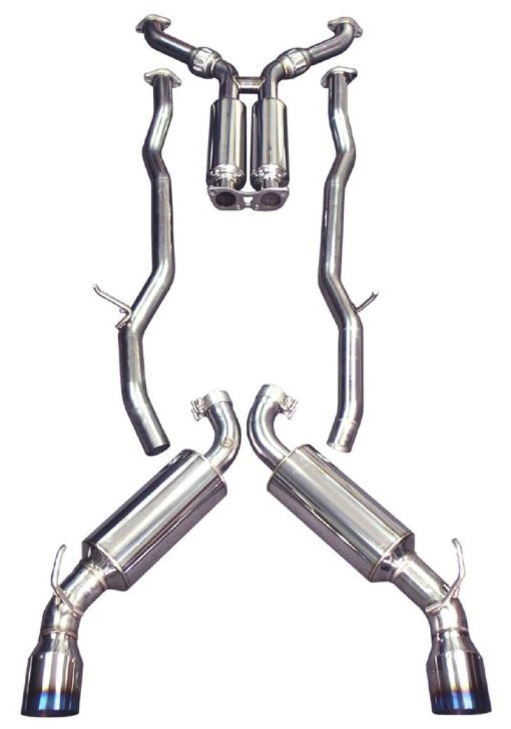 Injen 13-20 Subaru BRZ/Toyota 86 2.0L 4cyl SS CB Exhaust w/ Dual Injen Embossed Muffler