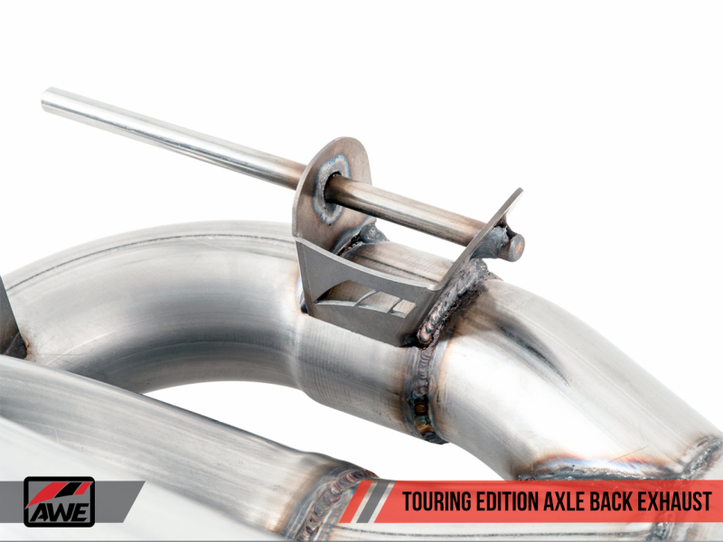 AWE Tuning BMW F3X 335i/435i Touring Edition Axle-Back Exhaust - Diamond Black Tips (102mm)