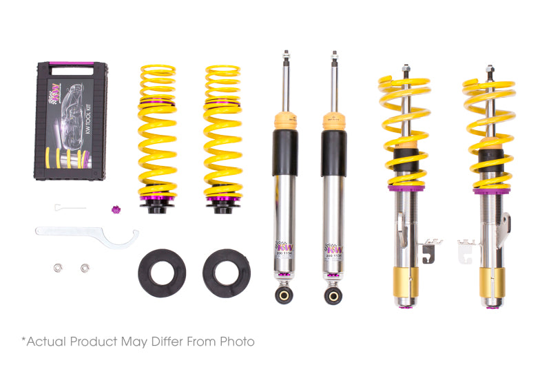 KW Coilover Kit V3 Ford Mustang incl. GT and Cobra; front coilovers only