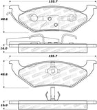 StopTech Street Brake Pads