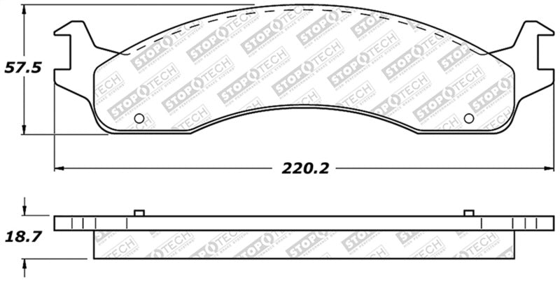 StopTech Street Select Brake Pads