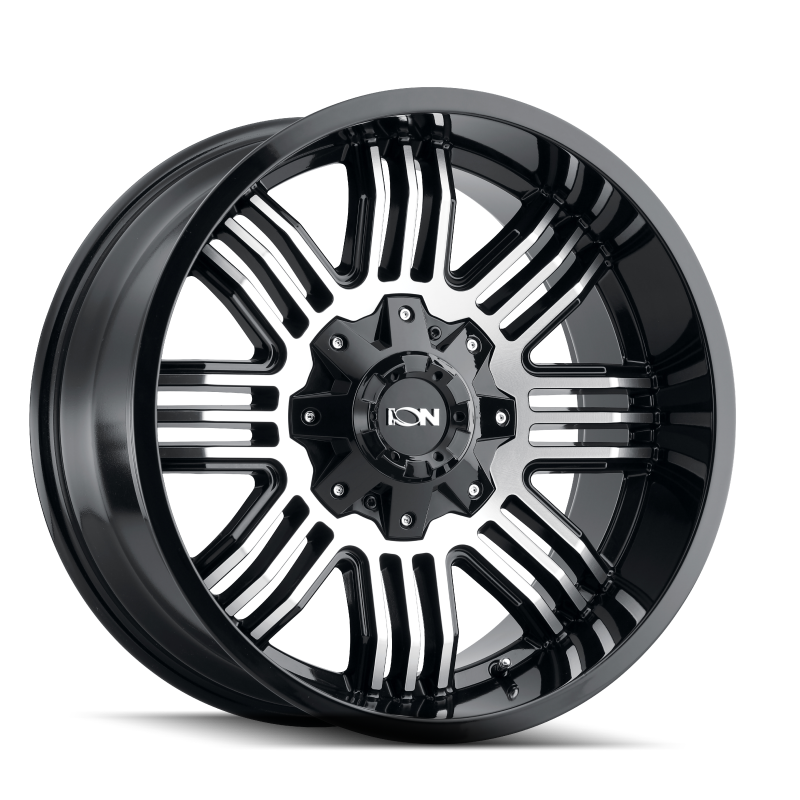 ION Type 144 20x10 / 6x135 BP / -19mm Offset / 106mm Hub Black/Machined Wheel