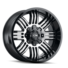 Load image into Gallery viewer, ION Type 144 17x9 / 8x165.1 BP / -12mm Offset / 125.2mm Hub Black/Machined Wheel