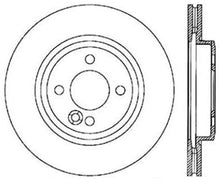 Load image into Gallery viewer, StopTech 02-07 Mini Cooper/Cooper S Slotted &amp; Drilled Left Front Rotor