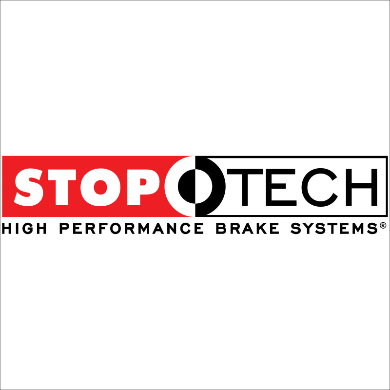 StopTech Sport Cross Drilled Brake Rotor - Front Left