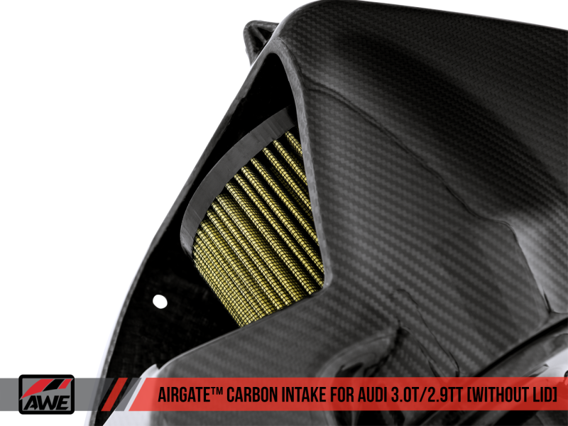 AWE Tuning Audi B9/B9.5 S4/S5/RS5 3.0T Carbon Fiber AirGate Intake w/ Lid