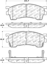 Load image into Gallery viewer, StopTech Street Touring 93-97 Ford Probe / 93-97 Mazda MX-6 Front Brake Pads