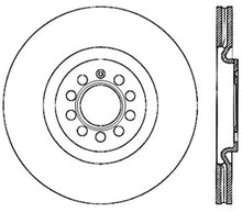 Load image into Gallery viewer, StopTech Power Slot 09 VW CC (Passat CC) / 06-09 Passat Front Right CRYO-STOP Slotted Rotor