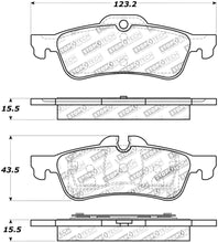 Load image into Gallery viewer, StopTech Performance 02-06 Mini Rear Brake Pads