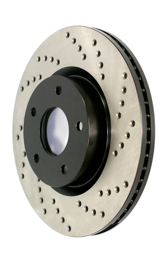 StopTech 07-11 GM Silverado 1500 Drilled Left Front Cryo Rotor