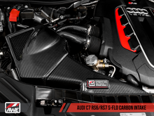 Load image into Gallery viewer, AWE Tuning Audi C7 RS6 / RS7 4.0T S-FLO Carbon Intake V2