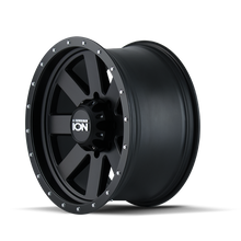 Load image into Gallery viewer, ION Type 134 18x9 / 8x165.1 BP / 18mm Offset / 130.8mm Hub Matte Gunmetal/Black Beadlock Wheel