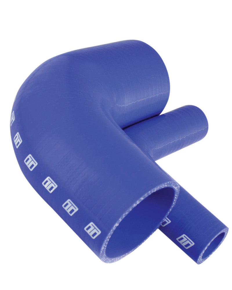 Turbosmart 90 Elbow 1.00 - Blue Silicone Hose