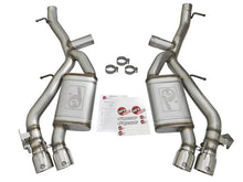 Load image into Gallery viewer, aFe MACHForce XP 3in 304 SS Axle-Back Dual Exhaust (NPP) w/ Polished Tips 16-17 Camro SS V8-6.2L