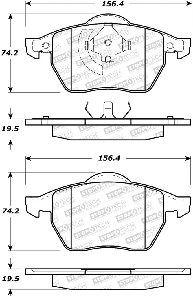 StopTech Street Brake Pads