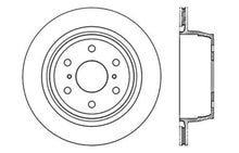 Load image into Gallery viewer, StopTech Drilled Sport Cryo Brake Rotor Left Rear 07-16 Chevy Silverado 1500