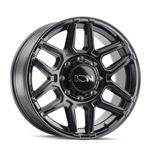 Load image into Gallery viewer, ION Type 146 17x9 / 5x127 BP / 0mm Offset / 78.1mm Hub Gloss Black Wheel