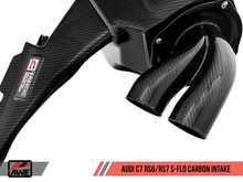 Load image into Gallery viewer, AWE Tuning Audi C7 RS6 / RS7 4.0T S-FLO Carbon Intake V2