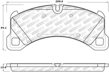 Load image into Gallery viewer, StopTech Porsche 11-18 Cayenne / 15-19 Macan / 17-20 Panamera Street Select Front Brake Pads