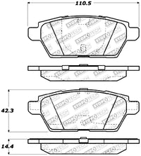 Load image into Gallery viewer, StopTech Performance 06-07 Mazdaspeed 6 Rear Brake Pads