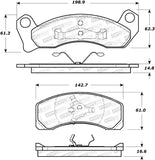 StopTech Street Brake Pads