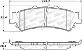 StopTech Street Select Brake Pads