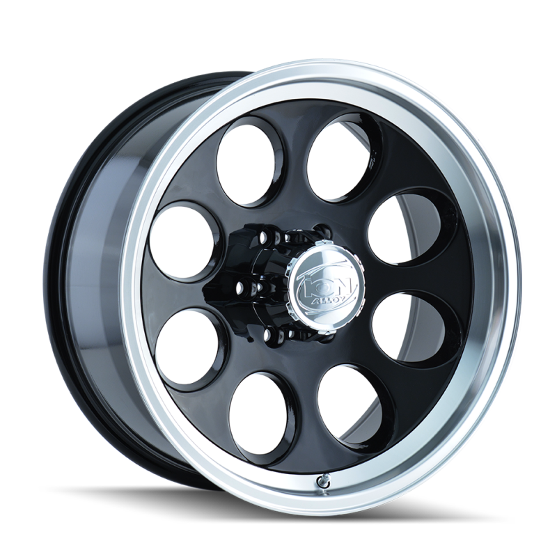 ION Type 171 17x9 / 5x114.3 BP / 0mm Offset / 83.82mm Hub Black/Machined Wheel