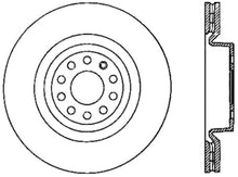 Load image into Gallery viewer, StopTech 06-10 Audi A3/08-10 TT / 06-09 VW GTI Mk V Cryo-Stop Left Front Slotted Rotor